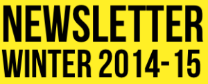 Newsletter winter 2014-2015