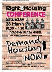 poster housing conference